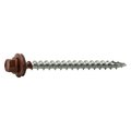 Buildright Self-Drilling Screw, #10 x 2-1/2 in, Painted Steel Hex Head Hex Drive, 57 PK 51836